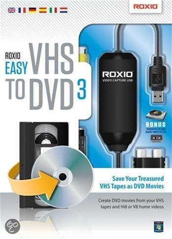 download roxio easy vhs to dvd 3 plus software