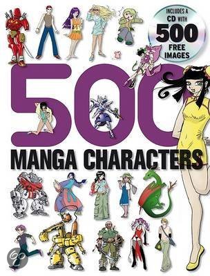 500 Manga Characters 9780061256523