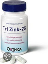 Orthica - Tri Zink 25 - 60 Capsules - Mineralen