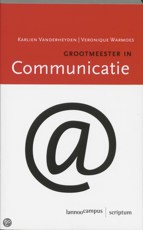 Grootmeester in communicatie - Vanderheyden, K. EAN: 9789020989762