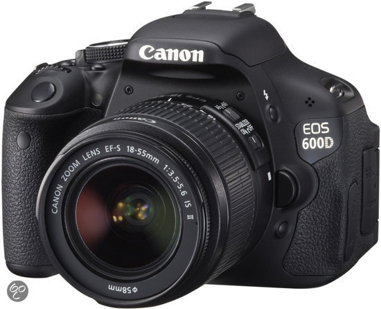 Canon EOS 600D + 18-55mm IS - spiegelreflexcamera