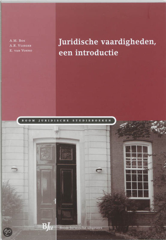 Juridische vaardigheden, een introductie / druk 1 - Bos, A.M. EAN: 9789460940811