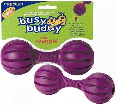 Premier Busy Buddy Waggle Barbell Halter - Small