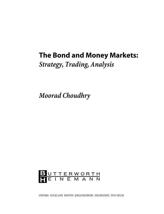bond market pricing and trading strategies