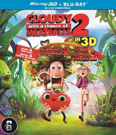Cover van de film 'Cloudy With A Chance Of Meatballs 2'