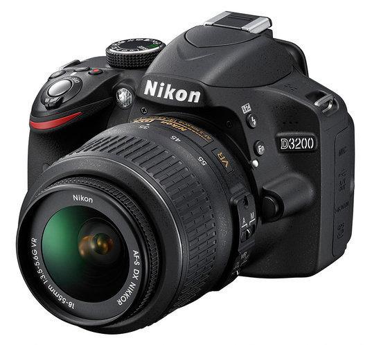 Nikon D3200 + 18-55mm VR - spiegelreflexcamera - Zwart