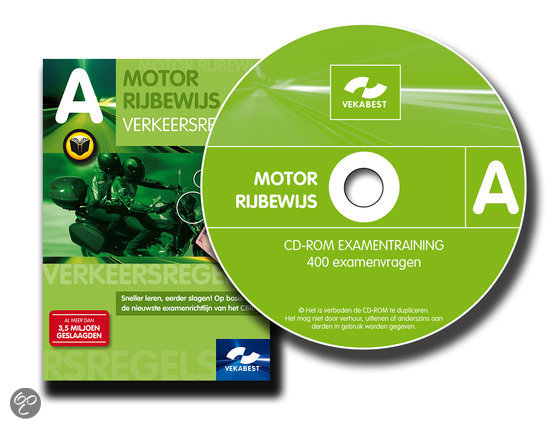 Vekabest Motor Rijbewijs A Cd-rom Examentraining Downloadl