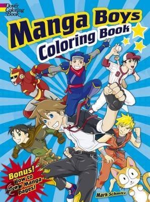Manga Boys Coloring Book 9780486497105