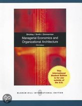 Managerial Economics N Orgn Architecture