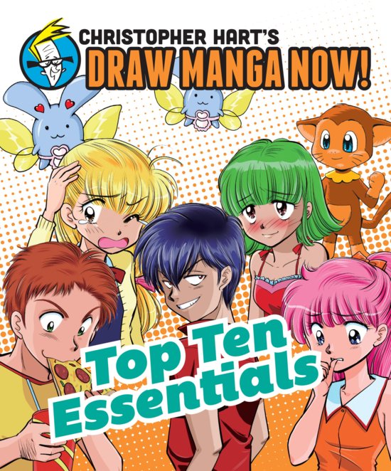 Top Ten Essentials: Christopher Hart's Draw Manga Now! 9780385345415