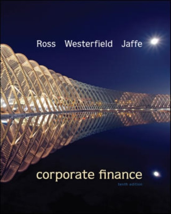 Fundamentals Of Corporate Finance 10Th Edition Stephen A Ross