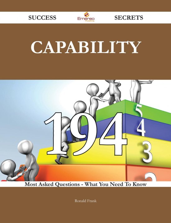 bol.com | Capability 194 Success Secrets - 194 Most Asked ...