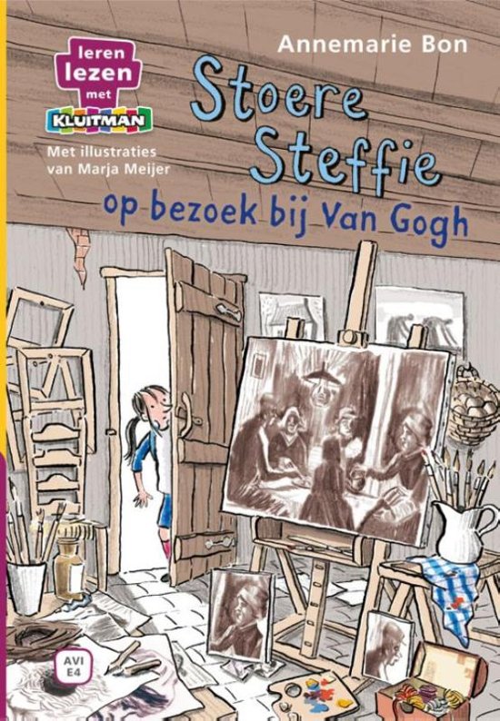Stoere Steffie op bezoek bij van Gogh