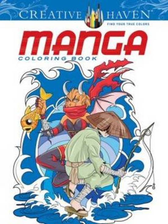 Creative Haven Manga Coloring Book 9780486494326