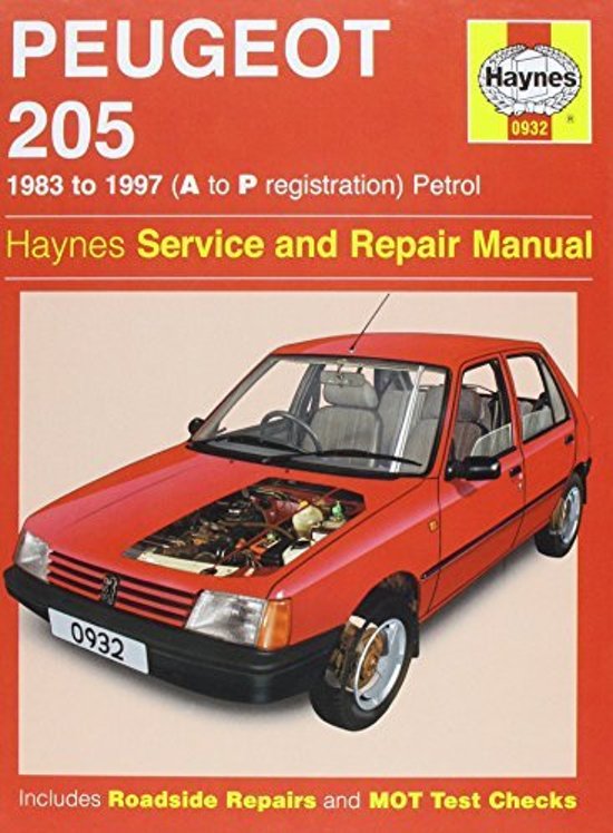 ... com | Peugeot 205 Petrol (1983 1997) Service and Repair Manual, A