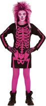 Skelet kostuum Pink maat S 158cm
