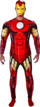 Marvel Iron Man Deluxe - Kostuum Volwassenen - Maat XL - 56/58