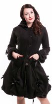 Alice coat winter jas dames zwart - Gothic Fantasy - Poizen Industries