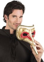 Venetiaans masker met lange neus voor mannen - Verkleedmasker