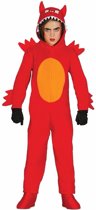 Duivel monster kostuum /outfit voor kinderen - jumpsuit jaar