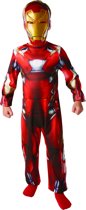 Iron Man Classic Civil War™ kostuum voor jongens - Verkleedkleding - Maat 110/122