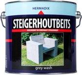 Hermadix Steigerhoutbeits - 2,5 liter - Grey wash
