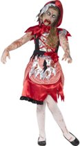 Zombie roodkapje kostuum voor meisjes - Kinderkostuums - 104-116