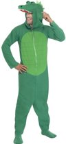 Krokodil onesie kostuum voor volwassenen 40-42 (M)