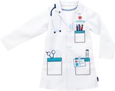 Imaginarium DOCTOR SUIT - Verkleedkleding Dokter - Doktersjas voor Kinderen - 3 tot 7 jaar - Lange Mouw