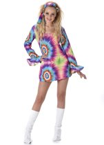 Retro hippie kostuum voor vrouwen - Verkleedkleding