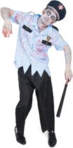 Zombie politie agent kostuum voor heren - Verkleedkleding - Maat L