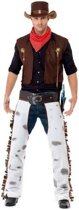 Bruin cowboy western kostuum voor heren - verkleedkleding 52-54 (L)