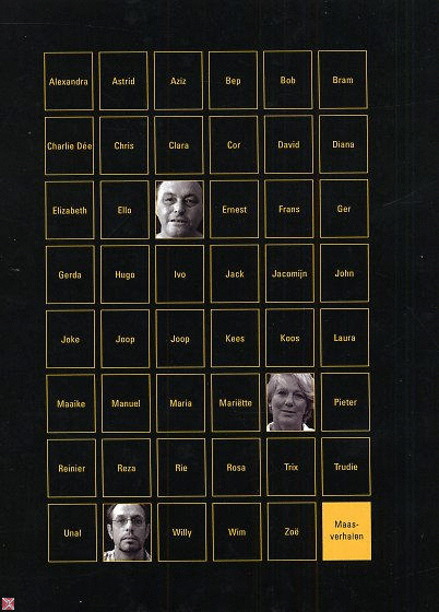 Cover van het boek 'Maasverhalen' van E. Ruygers en M. Beukers