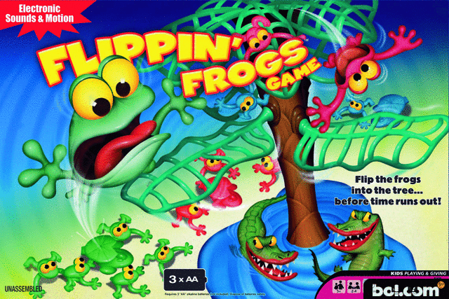 Thumbnail van een extra afbeelding van het spel Flippin Frogs