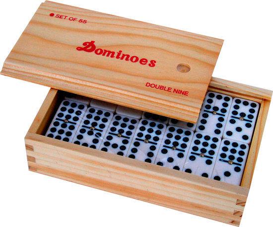 Afbeelding van het spel Domino Dubbel 9 Dik