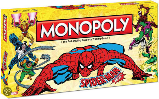 Thumbnail van een extra afbeelding van het spel Monopoly Spider-Man Collector's Edition