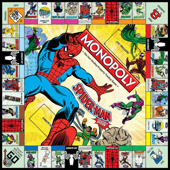 Thumbnail van een extra afbeelding van het spel Monopoly Spider-Man Collector's Edition