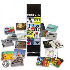Thumbnail van een extra afbeelding van het spel MEMOcards - Moeilijker dan gedacht! - Kleine Kunstenaars