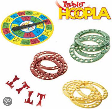 Thumbnail van een extra afbeelding van het spel Twister Hoepla - Kinderspel