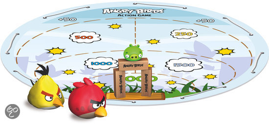 Thumbnail van een extra afbeelding van het spel Angry Birds Action Game Giant - Indoor Actiespel