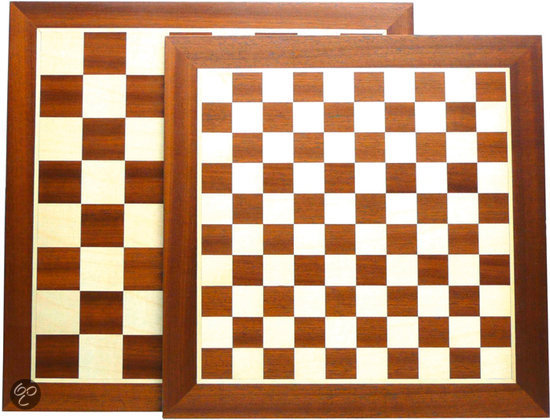 Thumbnail van een extra afbeelding van het spel Schaak-Dambord 55/45mm-54cm