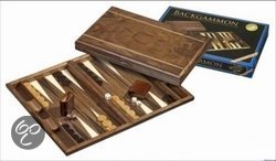 Afbeelding van het spel Backgammon koffer Delos