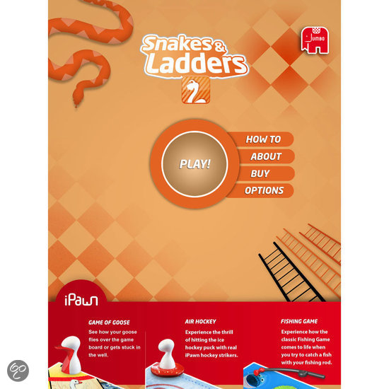 Thumbnail van een extra afbeelding van het spel iPawn Slangen & Ladders