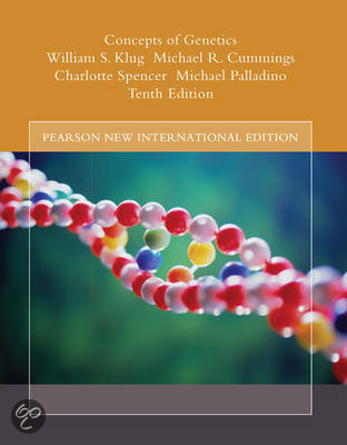 Concepts of Genetics: Pearson  International Edition