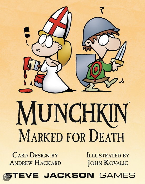 Afbeelding van het spel Munchkin Marked for Death Booster d10