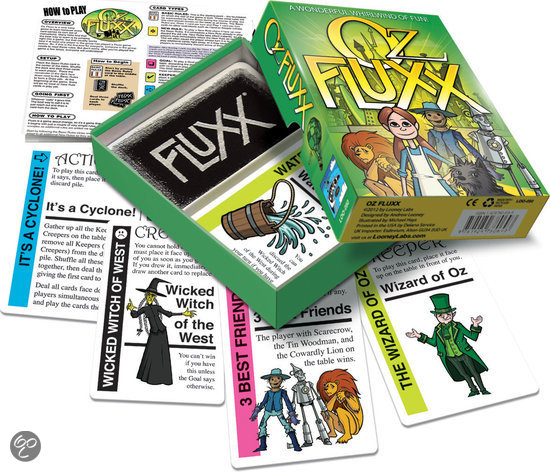 Thumbnail van een extra afbeelding van het spel Oz Fluxx Single Pack Deck