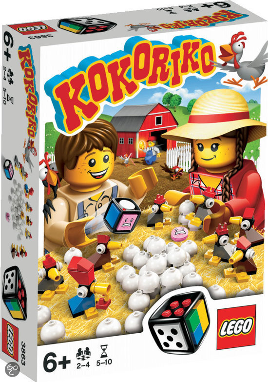 Afbeelding van het spel LEGO Spel Kokoriko - 3863