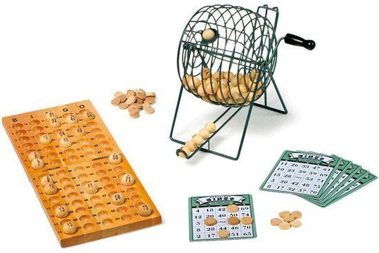 Afbeelding van het spel Luxe bingo spel hout