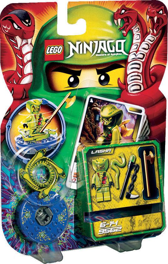 Afbeelding van het spel LEGO NINJAGO Spinner Lasha + Duelkaarten  - 9562