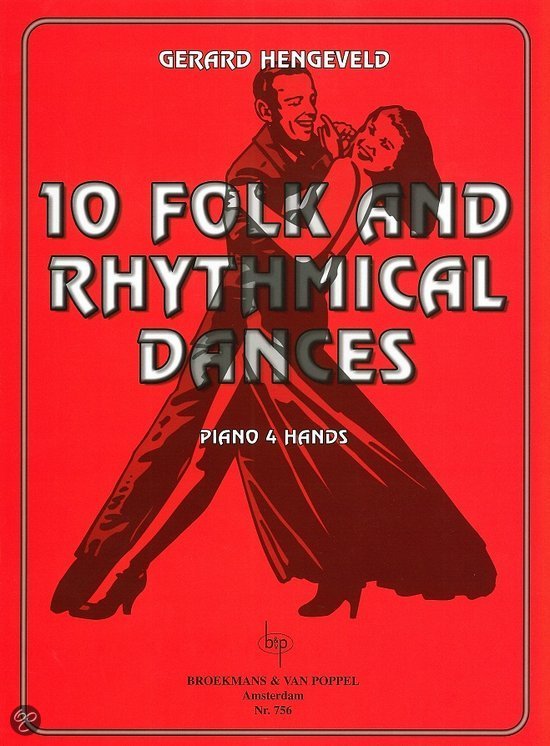 10 Folk and Rhythmical Dances (Piano 4 Hands)